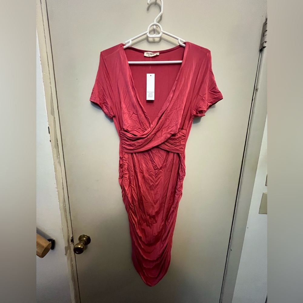 NWT XL Hello Miz Pink Dress